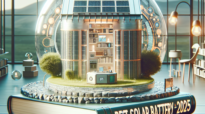 solar battery home 2025