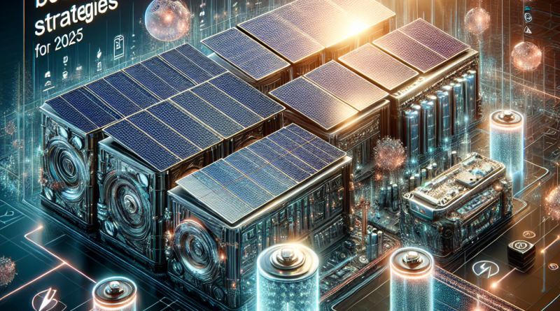 solar battery bank strategies 2025