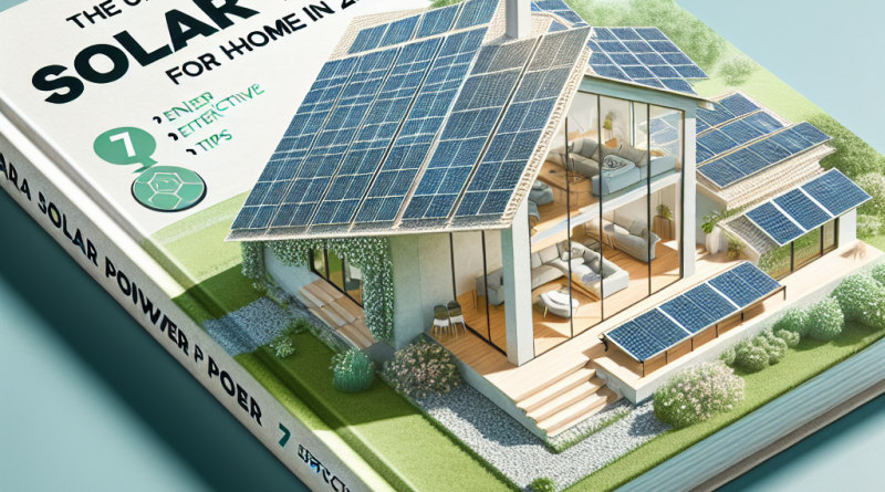 solar power home 2025
